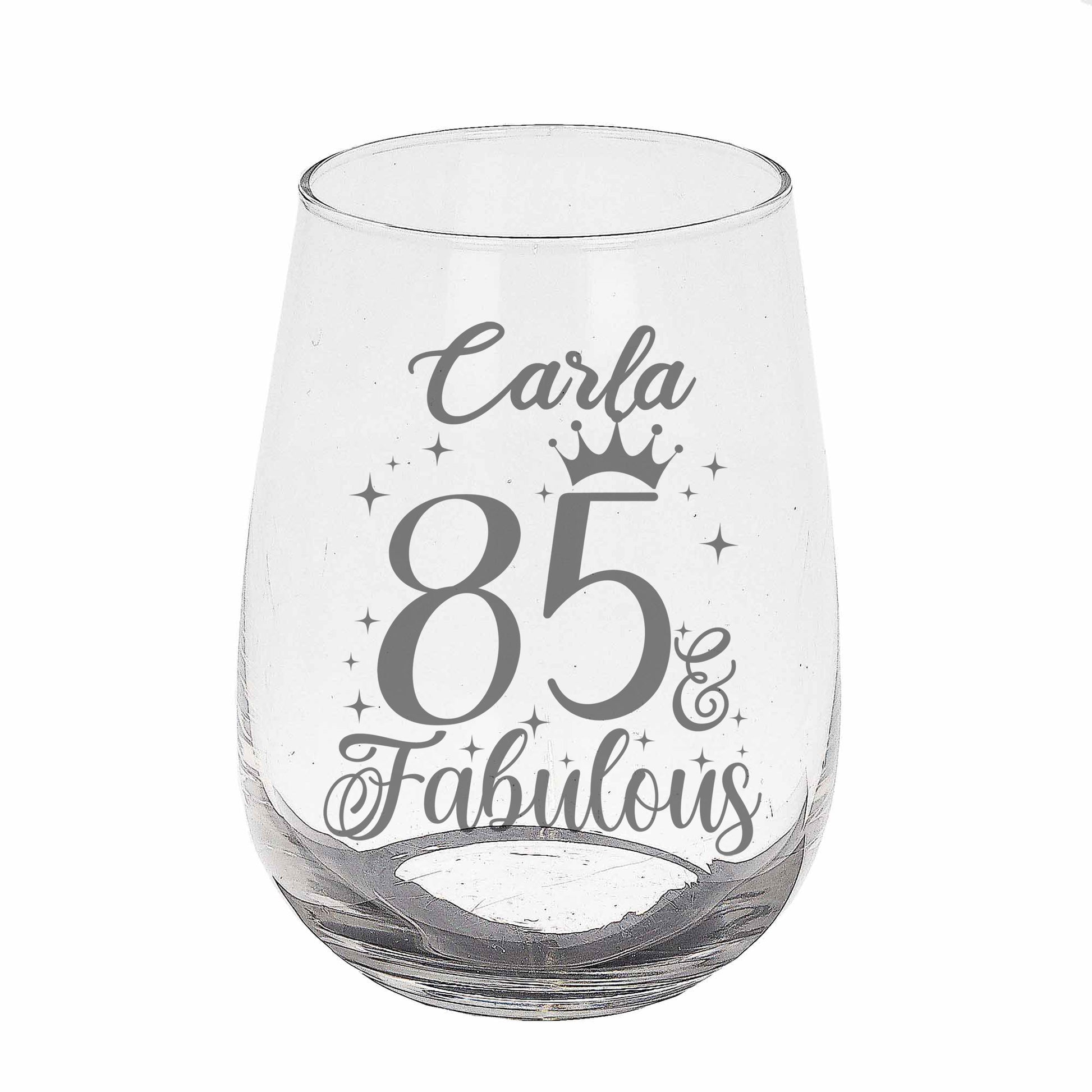 Stemless Gin Glass
