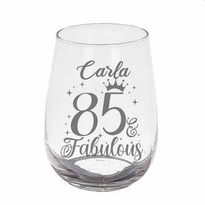 Stemless Gin Glass