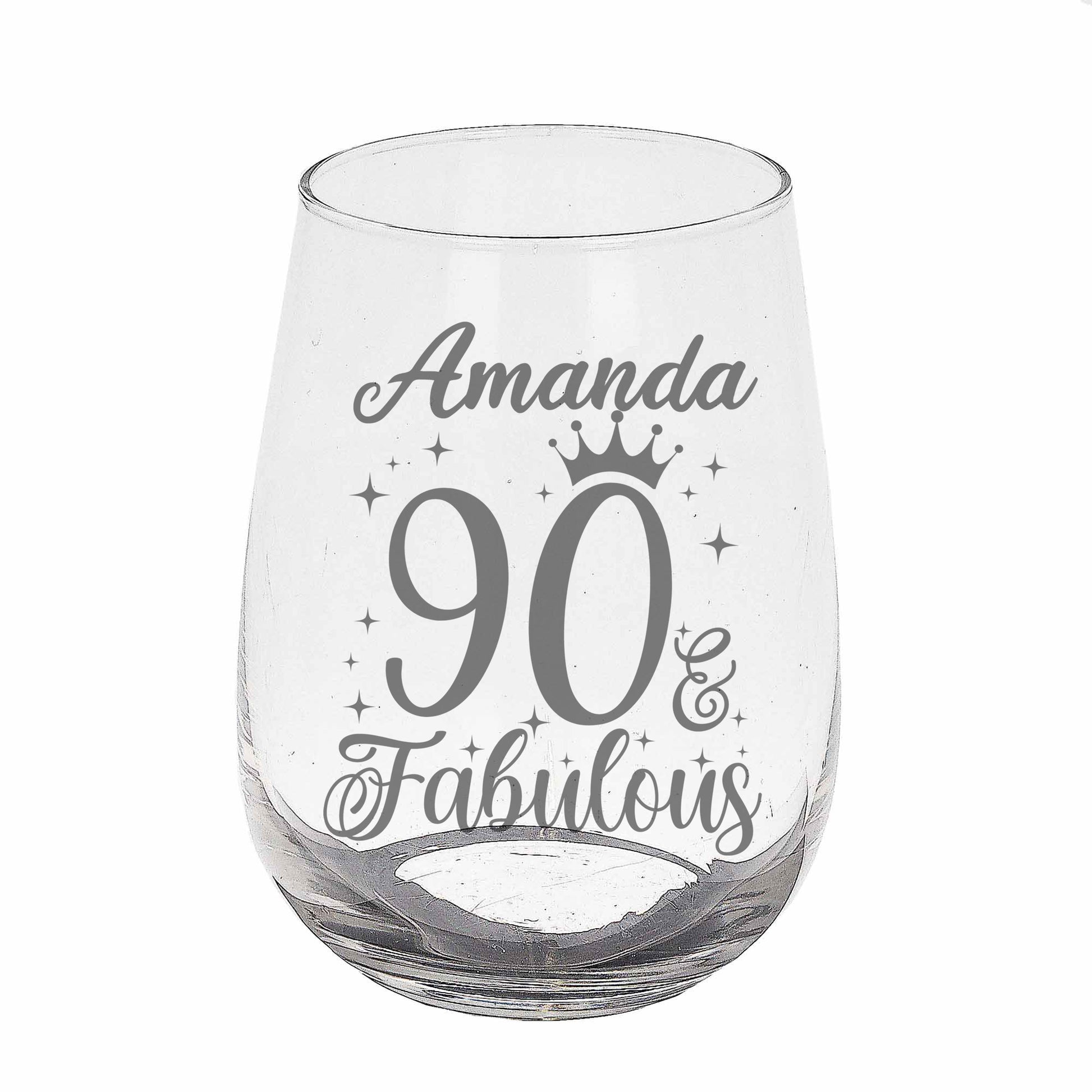 Stemless Gin Glass