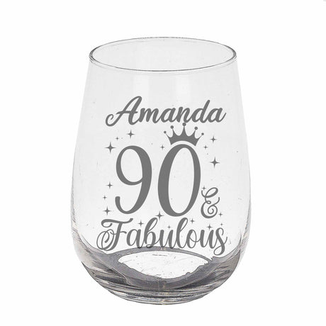 Stemless Gin Glass