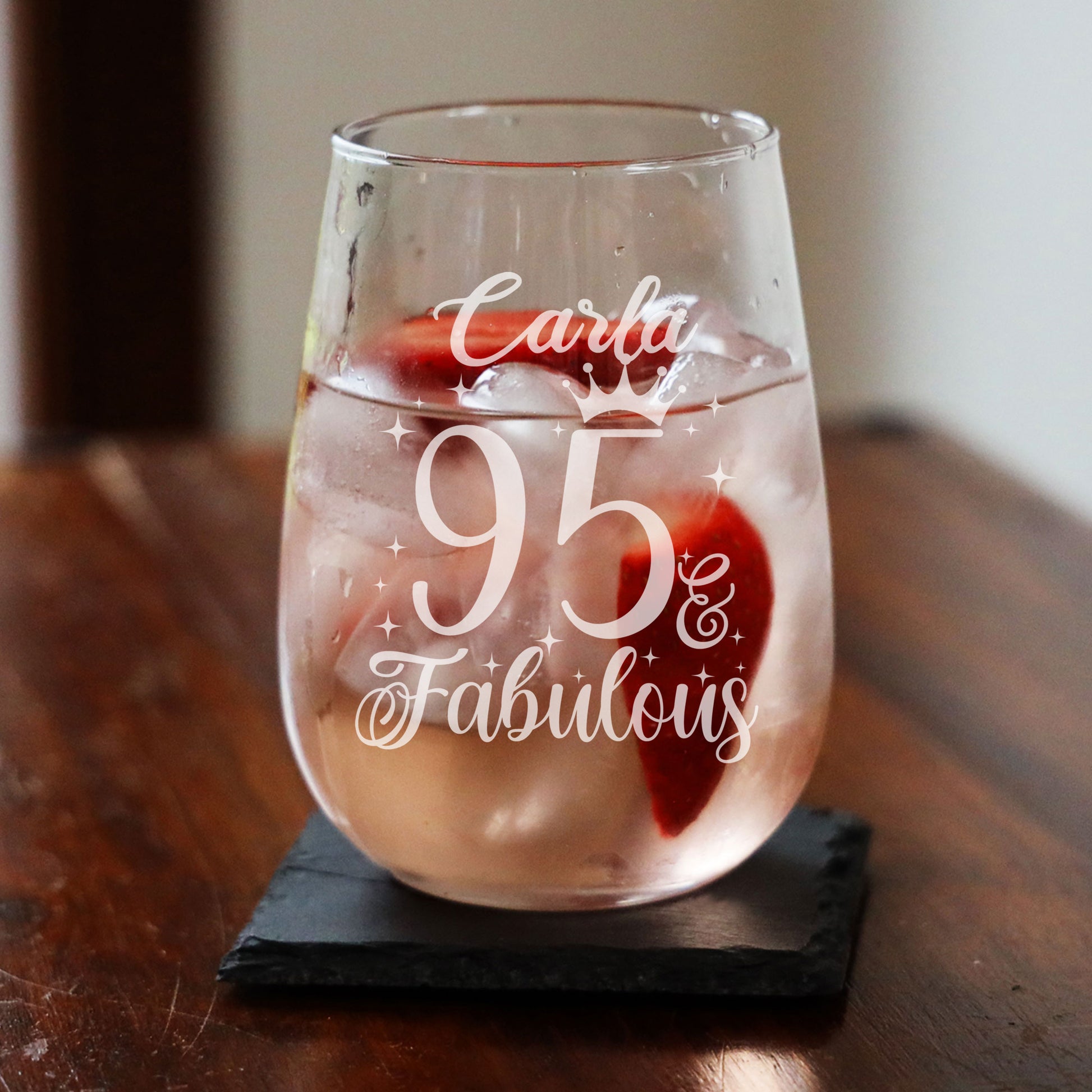 Stemless Gin Glass