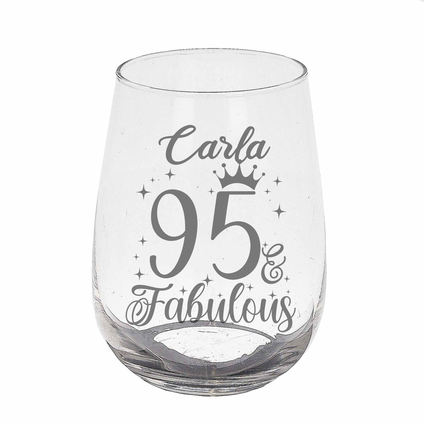 Stemless Gin Glass
