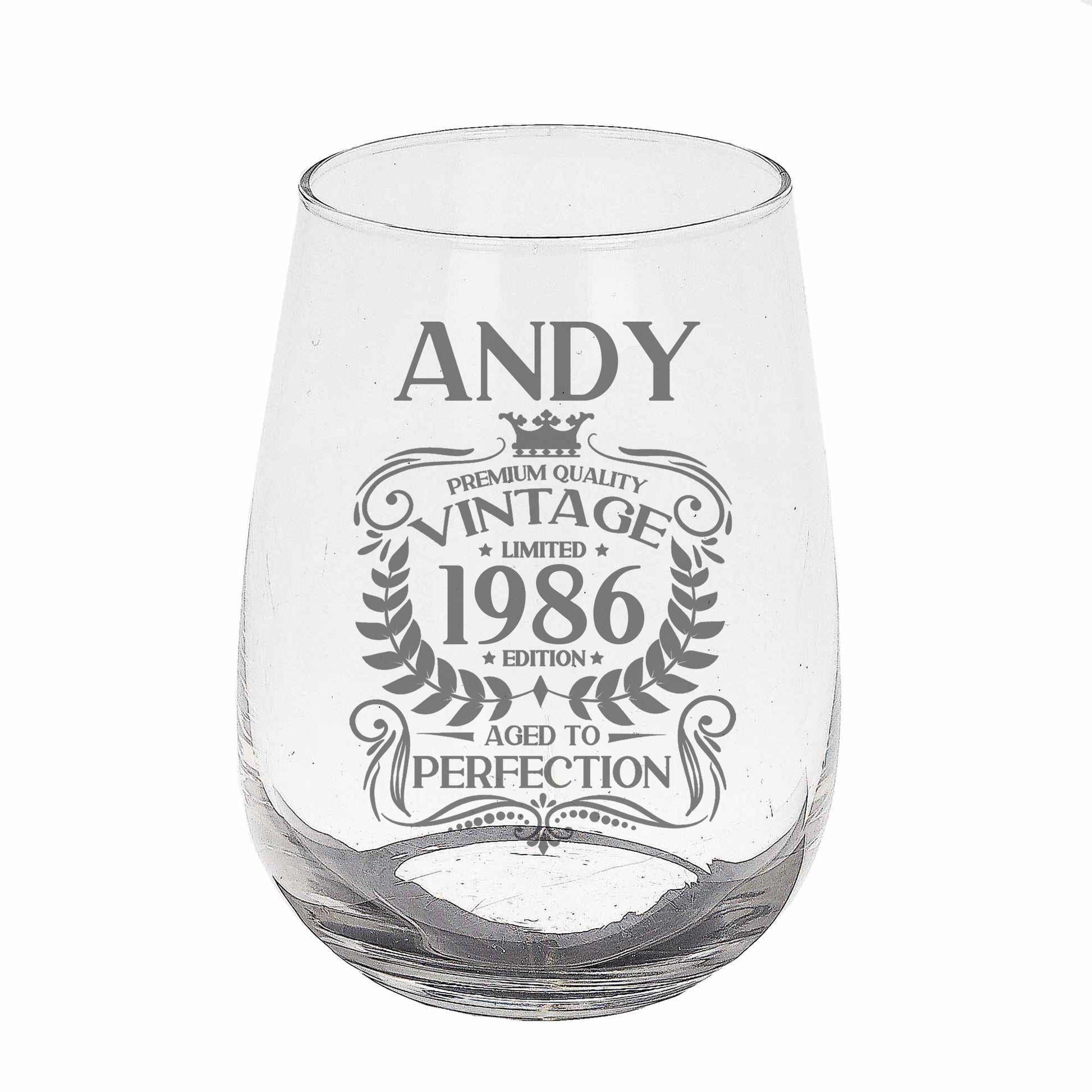 Stemless Gin Glass