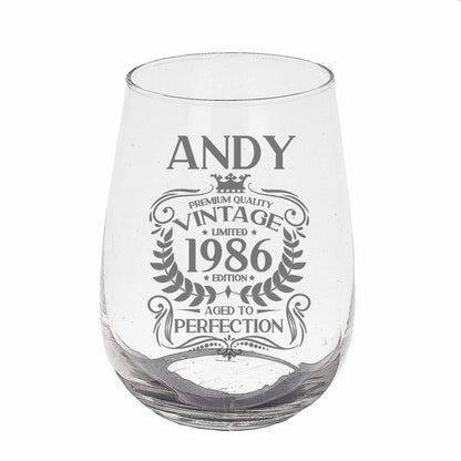 Stemless Gin Glass