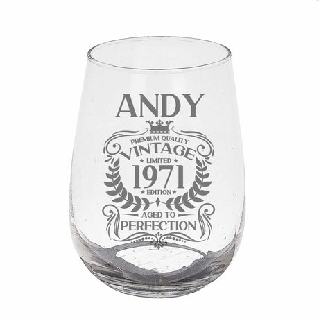 Stemless Gin Glass