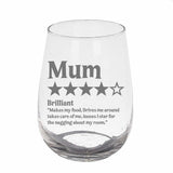 Review Birthday Engraved Stemless Gin Glass