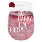 Stemless Gin Glass