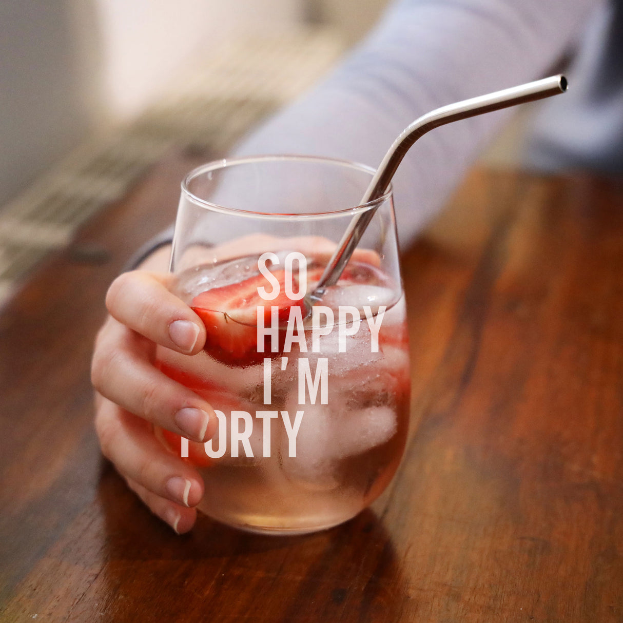 Stemless Gin Glass