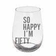 Stemless Gin Glass