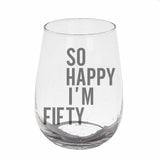 Stemless Gin Glass