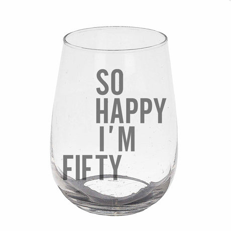 Stemless Gin Glass