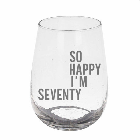 Stemless Gin Glass