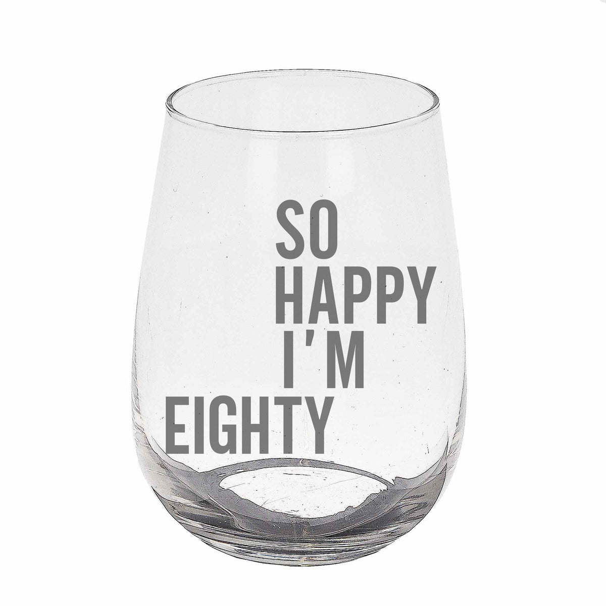 Stemless Gin Glass