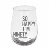 Stemless Gin Glass
