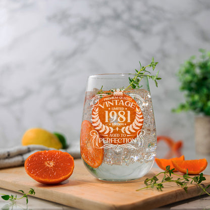 Stemless Gin Glass