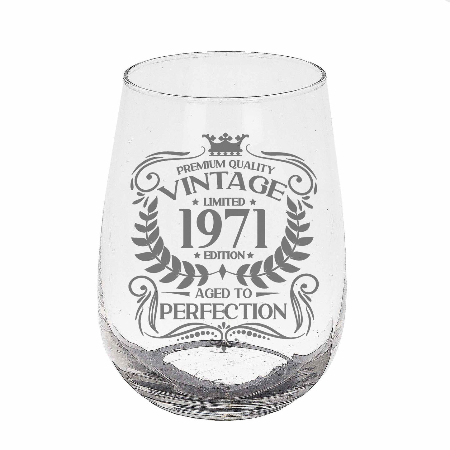 Stemless Gin Glass