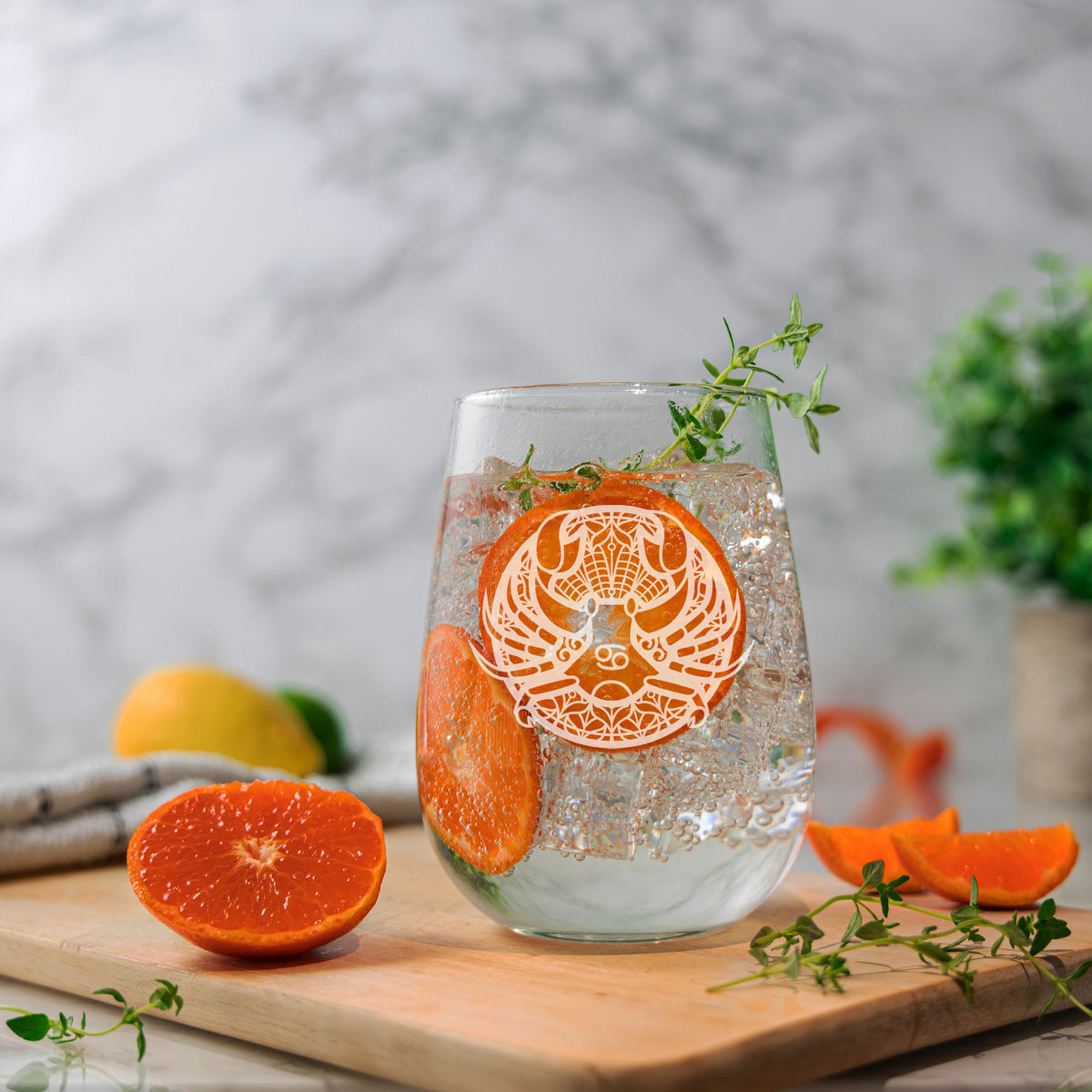 Stemless Gin Glass