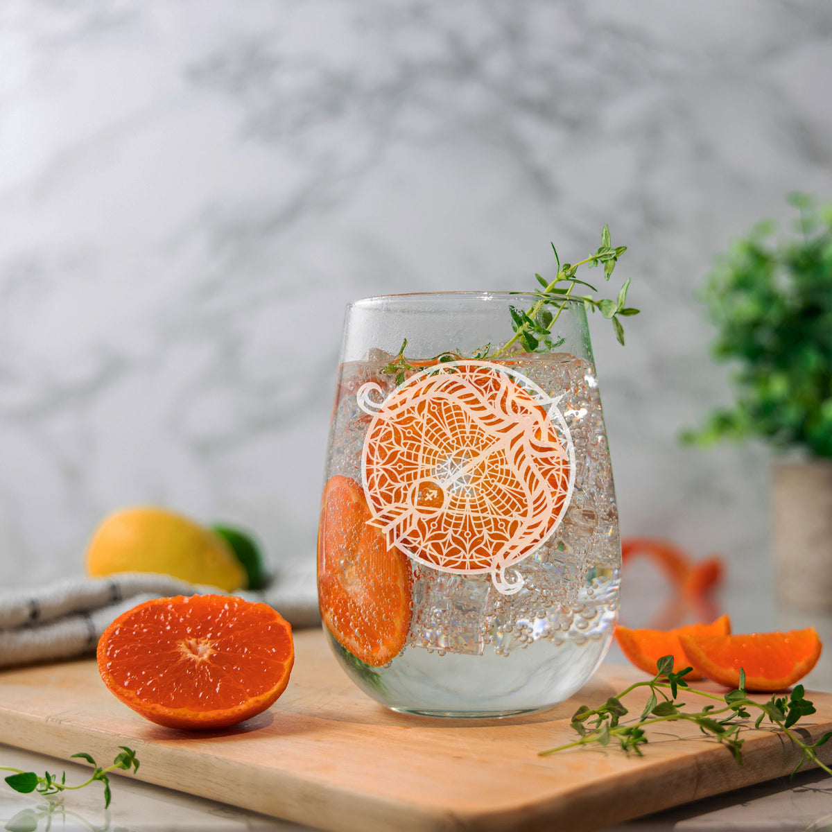 Stemless Gin Glass