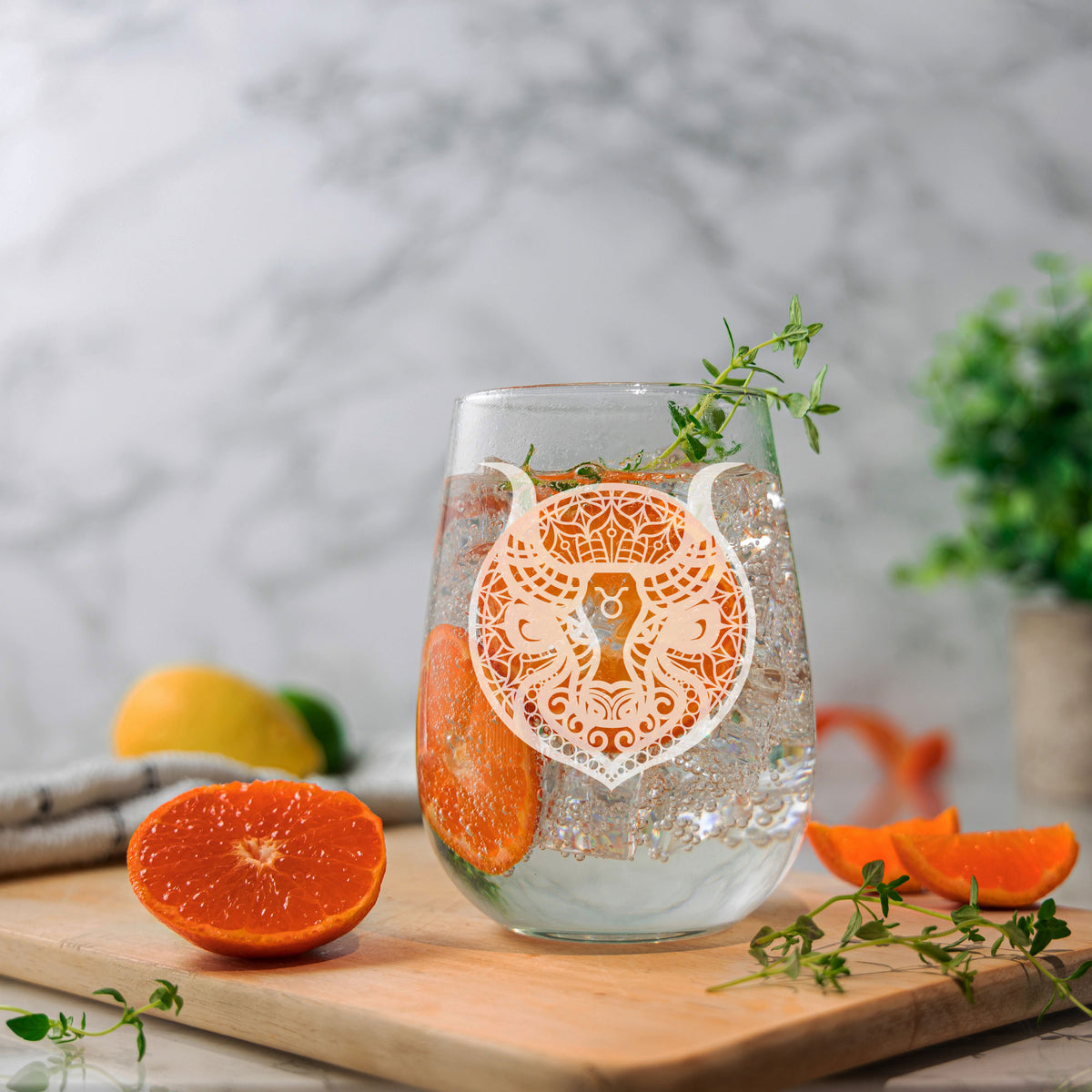 Stemless Gin Glass