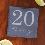 Square Slate Coaster