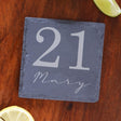 Square Slate Coaster