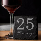 Square Slate Coaster