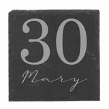 Square Slate Coaster