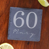 Square Slate Coaster