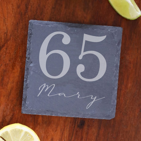 Square Slate Coaster