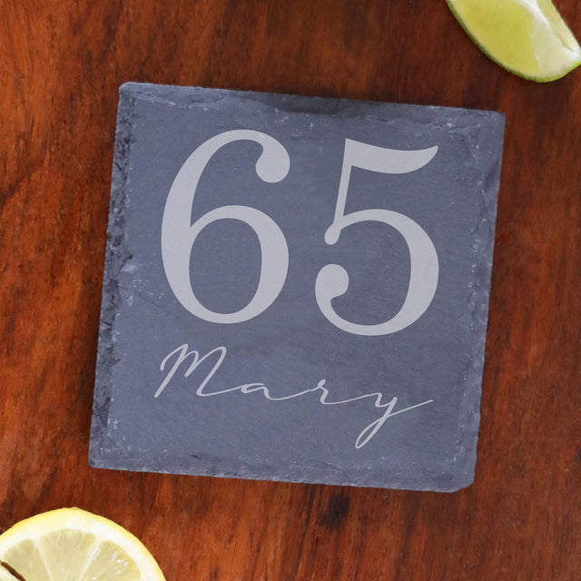 Square Slate Coaster