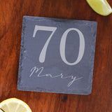 Square Slate Coaster