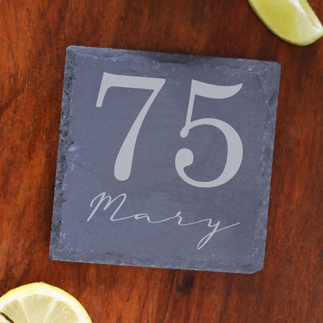 Square Slate Coaster