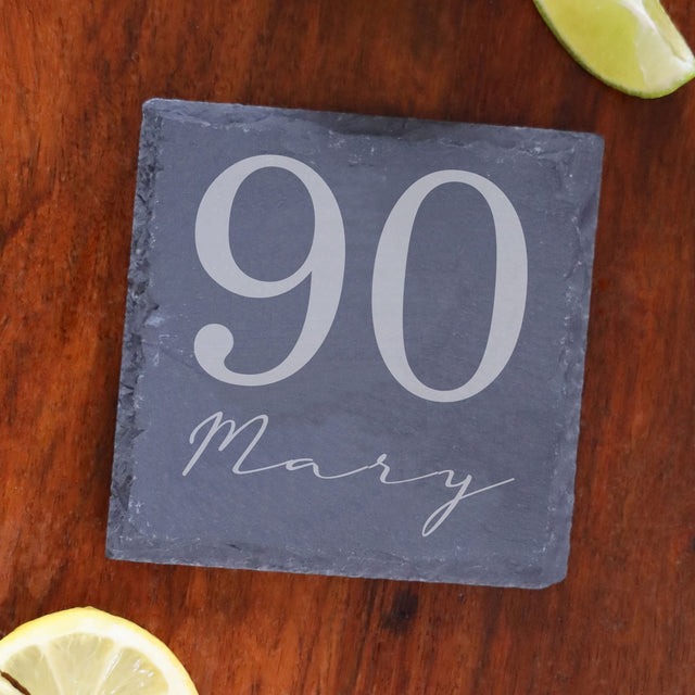 Square Slate Coaster