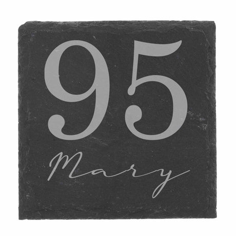 Square Slate Coaster