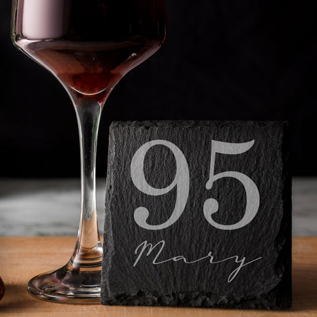 Square Slate Coaster