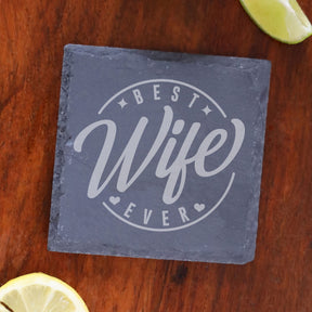 Square Slate Coaster