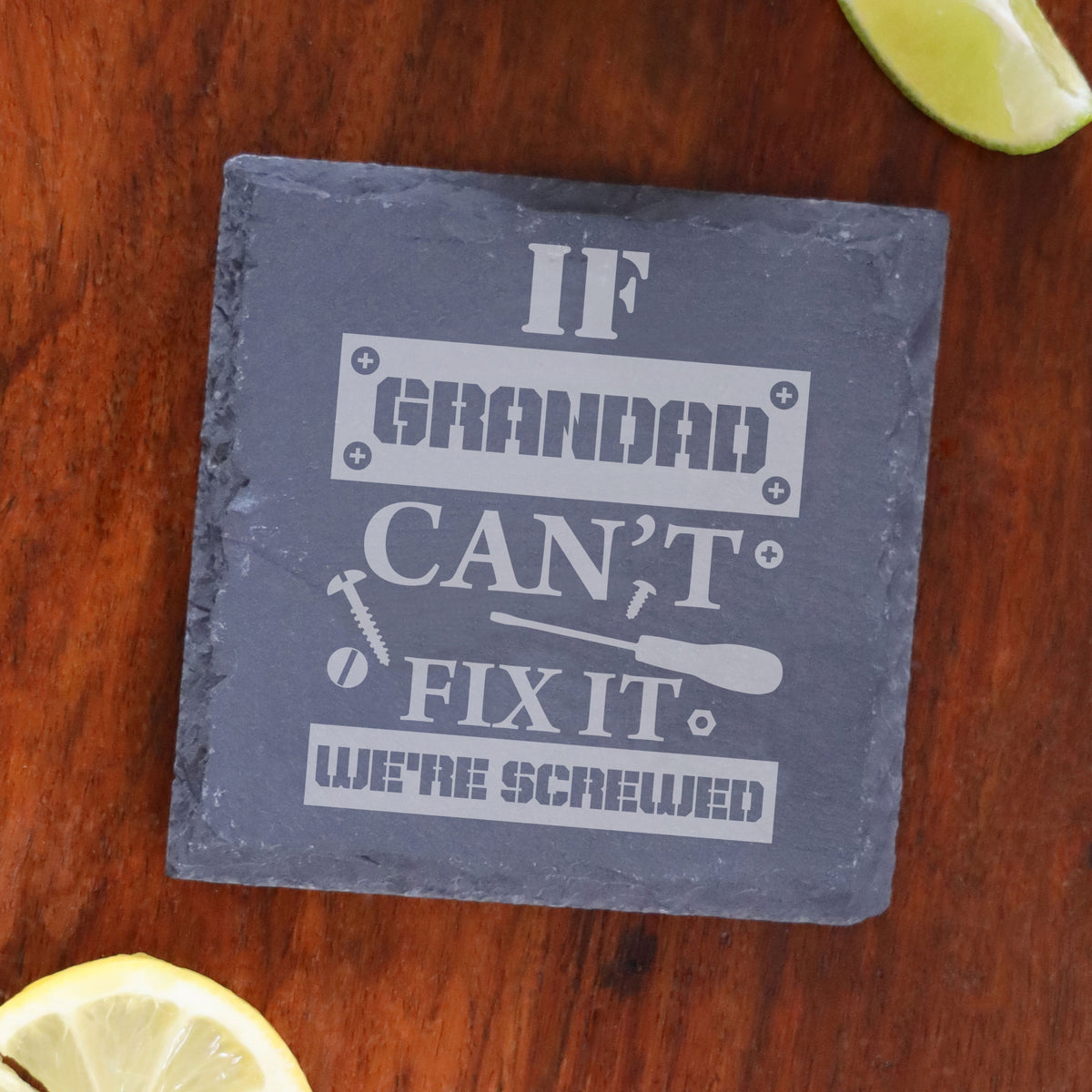 Square Slate Coaster
