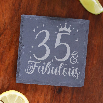 Square Slate Coaster