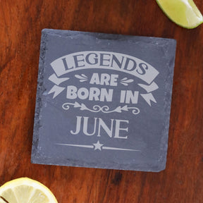 Square Slate Coaster