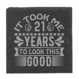 Square Slate Coaster
