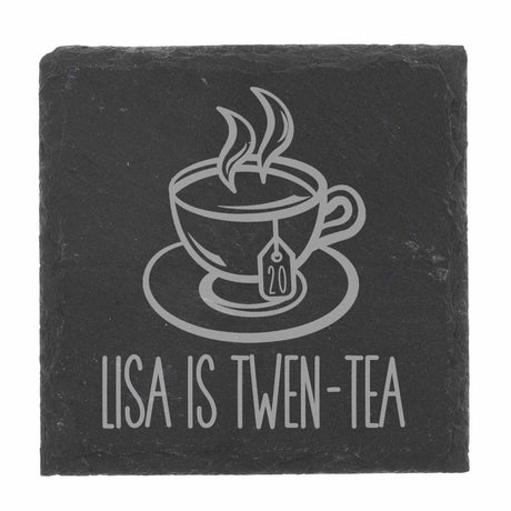 Square Slate Coaster