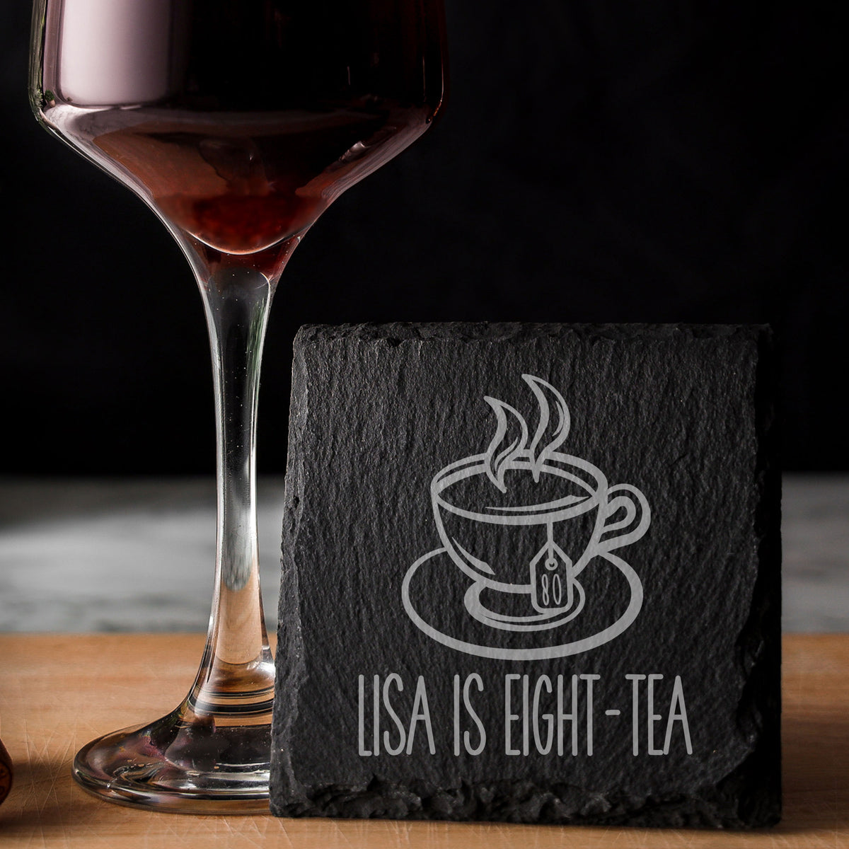Square Slate Coaster