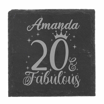 Square Slate Coaster