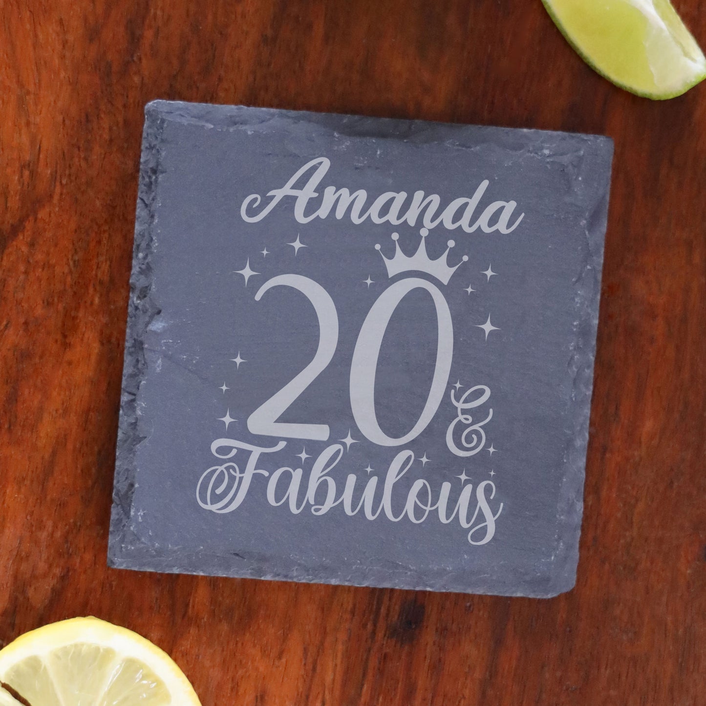 Square Slate Coaster