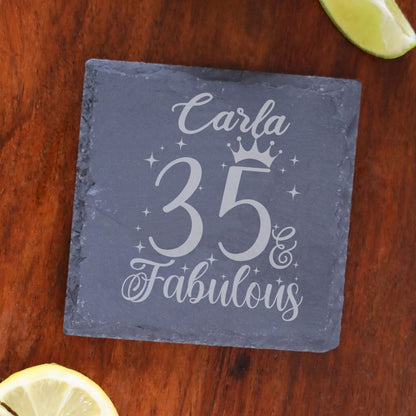 Square Slate Coaster