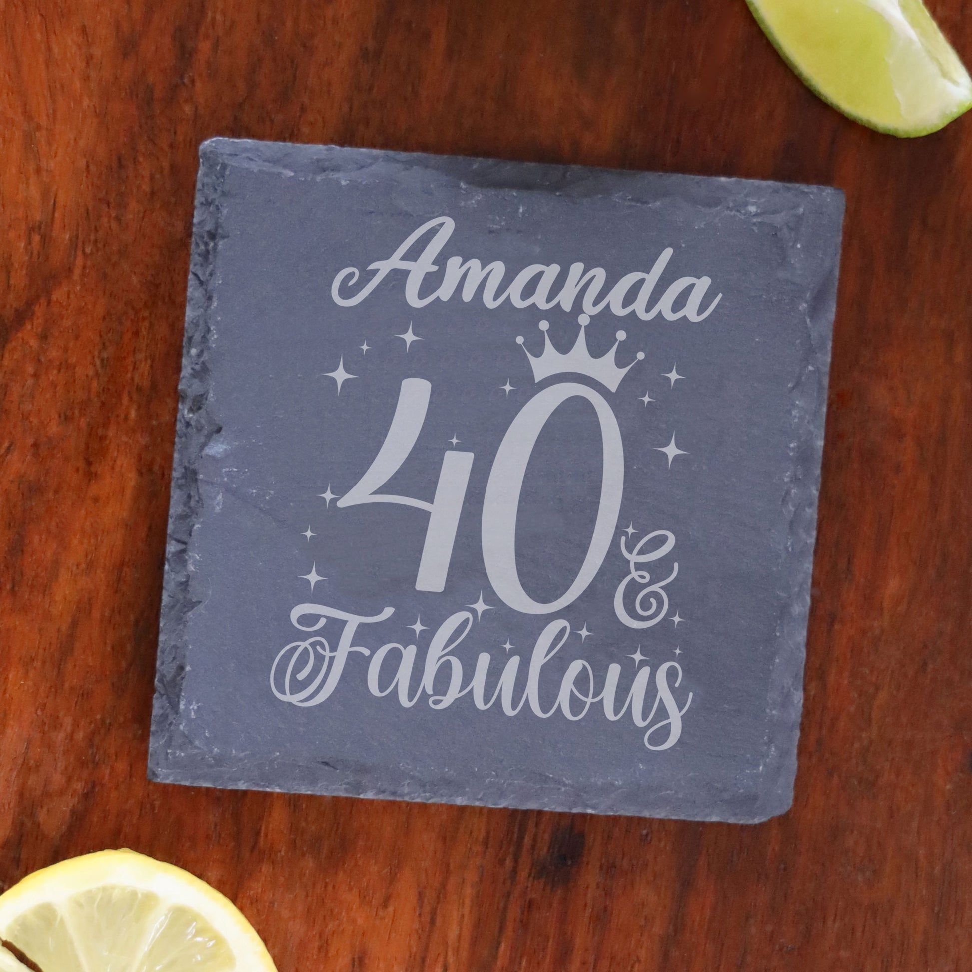 Square Slate Coaster