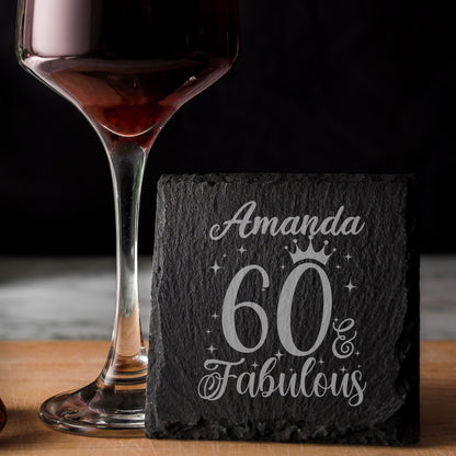 Square Slate Coaster