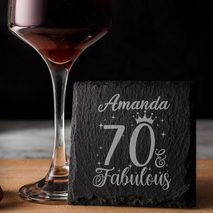 Square Slate Coaster