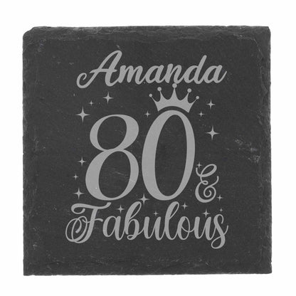 Square Slate Coaster