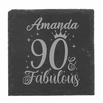 Square Slate Coaster